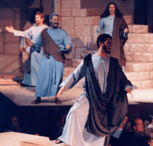 The music of God's Masterpiece thrills the soul as the story of Jesus is proclaimed on stage.